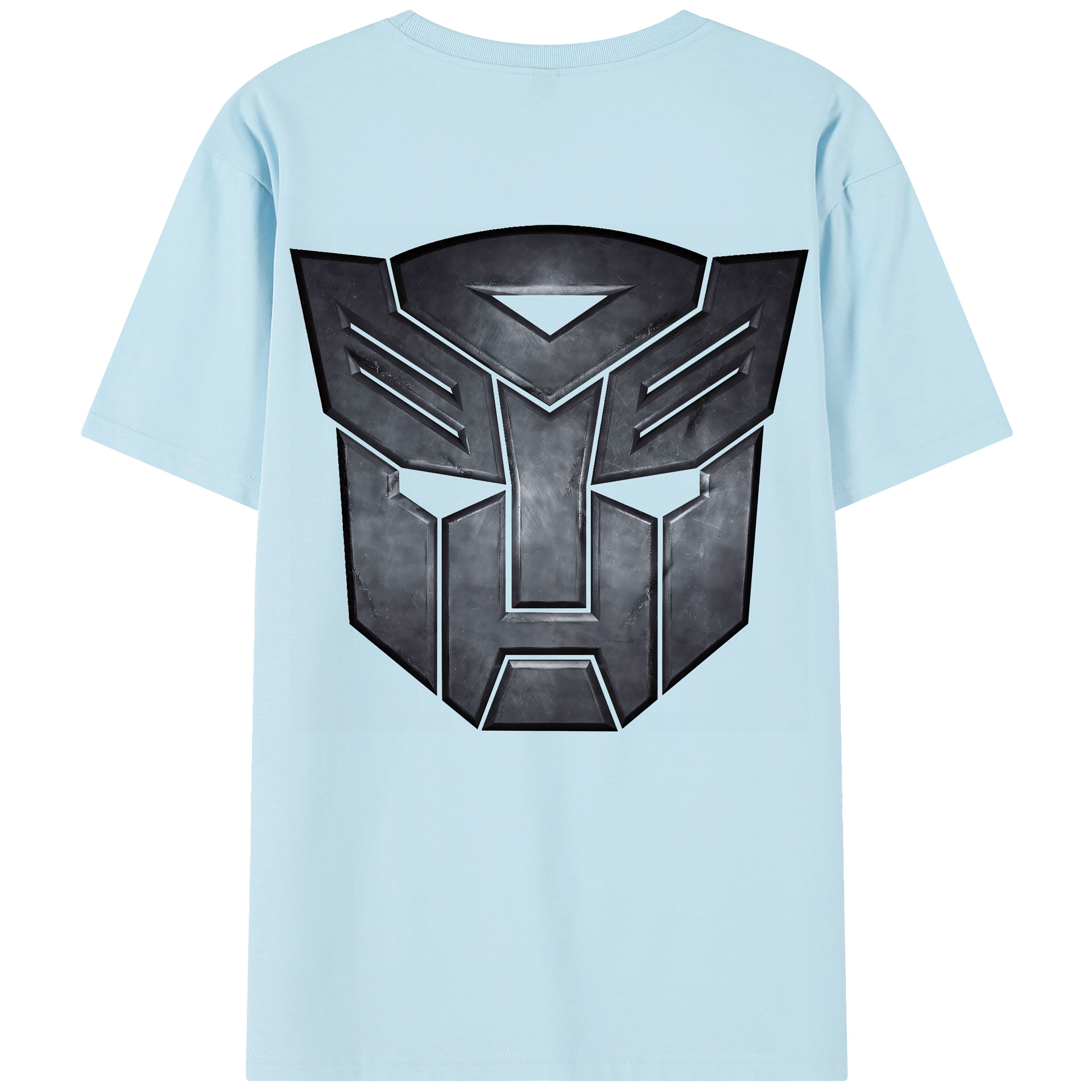 （画像用） Transformers トランスフォーマー 綿100％半袖Tシャツ（背面プリント）